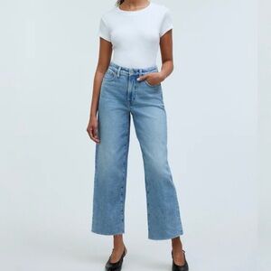 Madewell Curvy Perfect Vintage Wide Leg Crop Jean